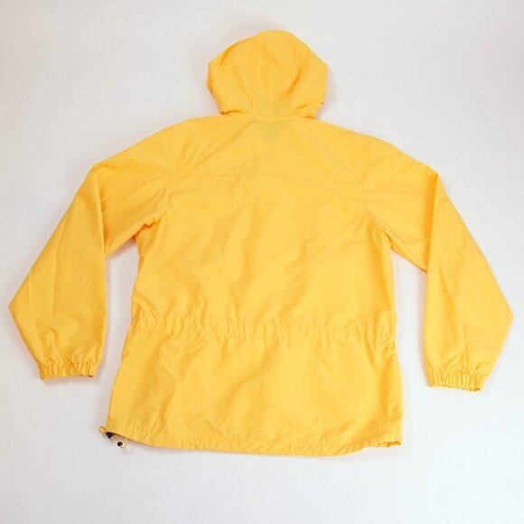 Against The Elements Yellow Hooded Rain Jacket - Men's S - EUC - Picture 2 of 7